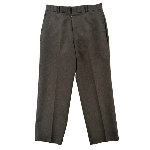 Vintage Levis Action Slacks Pants‎ Mens 32x30 (32x26) Brown Flat Front Dress