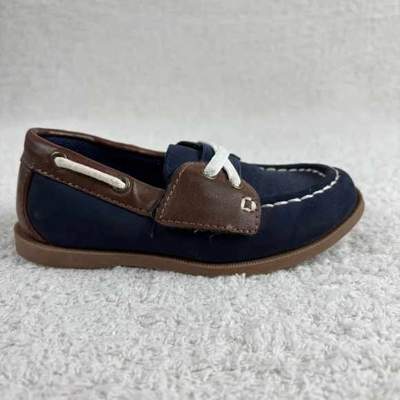 Max + Jake Shoes Boys Toddler 9 Blue Slip On Loafers‎