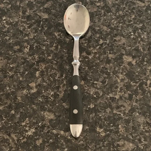 Hampton Silversmiths Bistro Black Teaspoon Spoon HF LTD Stainless Steel