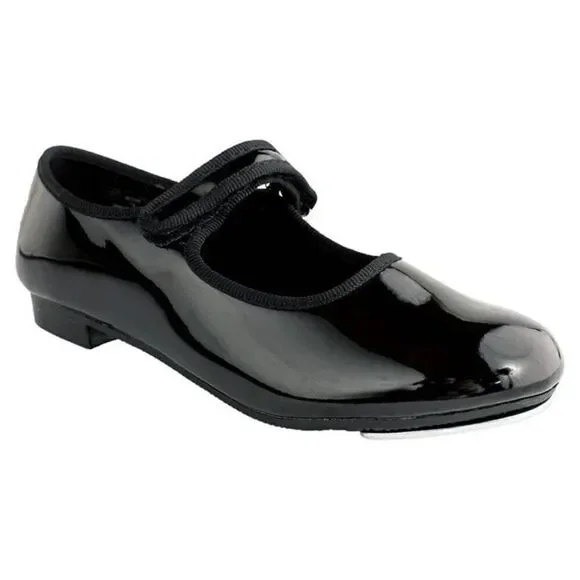 Youth Big Girls Dance Class Maryjane Dancing Jazz Tap Shoes - Sz 1