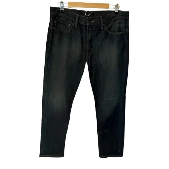 𝅺MEN'S Levi's 511 Dark Washed Denim Jeans 36x30