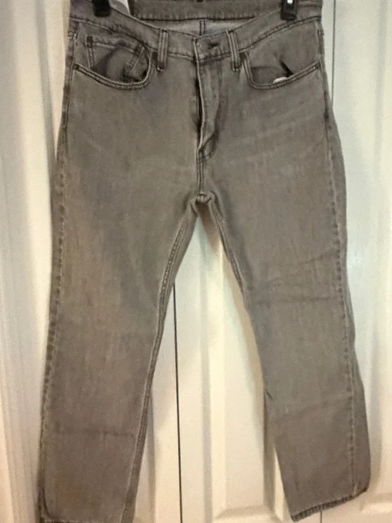 Levi's 514 Men's Grey Jeans, size  34x30