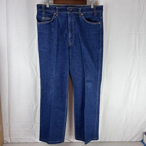 Vintage Levis 515 Jeans Mens 38x30‎ Blue Denim Made in USA Red Tab Classic 90s