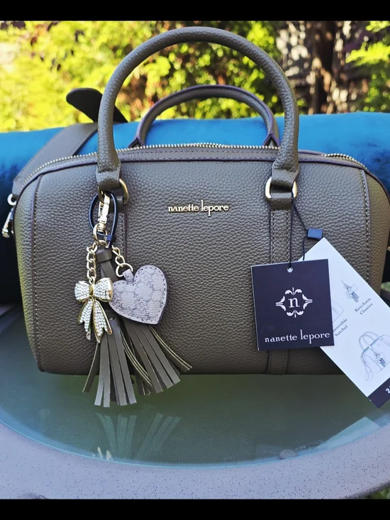 Tiegerlily Posh Finds | NWT Nanette Lepore Convertible Handbag | Chic Luxury