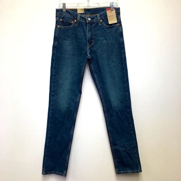 Levi's 511 Slim Stretch Denim Jeans 30x32 Blue Casual Classic Minimalist