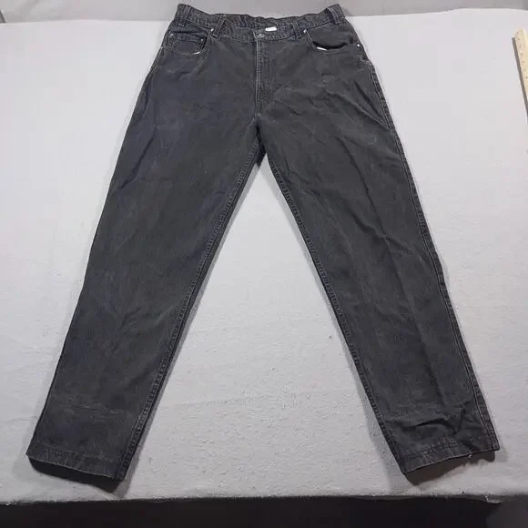 Vintage‎ Levi's 513 Loose Fit Jeans Men 40x34 Black Denim Made in USA 90s