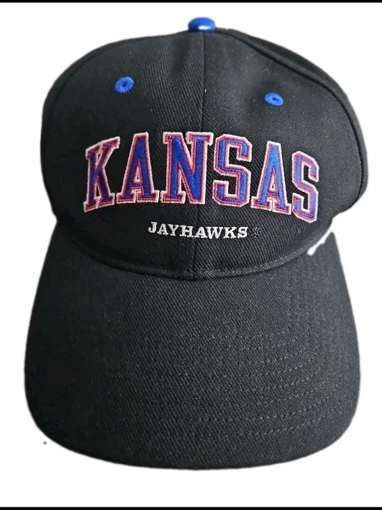 Adidas Kansas Black M/L SIZE Snapback Hat