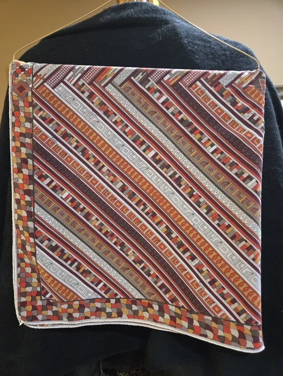 Vintage Designer Pocket Square Or Neckerchief