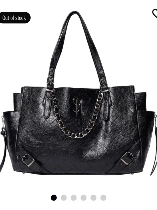 Steve Madden Black Tote -NWT