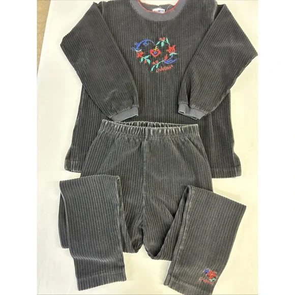 Vintage 80s/90s Oshkosh B'gosh Corduroy Outfit Size 6 USA