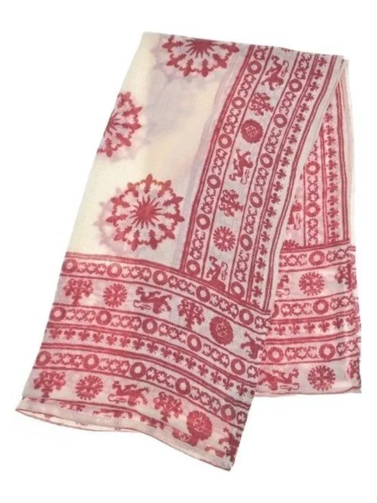 Balenciaga Shawl Scarf Ivory