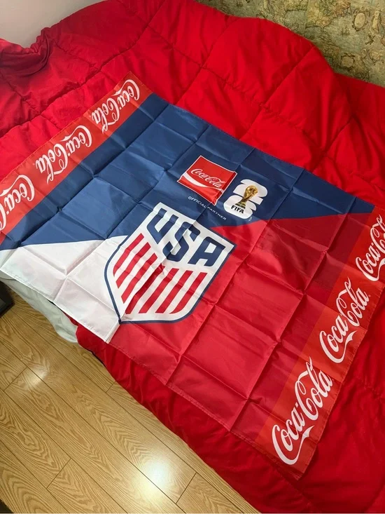 FIFA World Cup 2026 Coca-Cola x USA Team Flag Cape