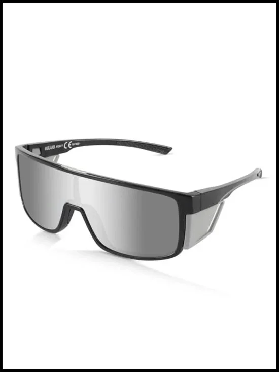 Polarized Sunglasses with Removable Side Shields UV400 Protection TR90 Sport