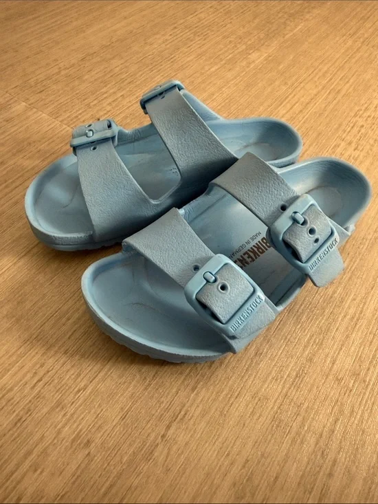 Birkenstock Kids Arizona EVA Sandals in Sky Blue