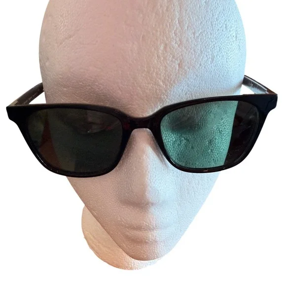 Sunski Ventana Sunglasses Black Square Frame Coastal Outdoor Active Campcore