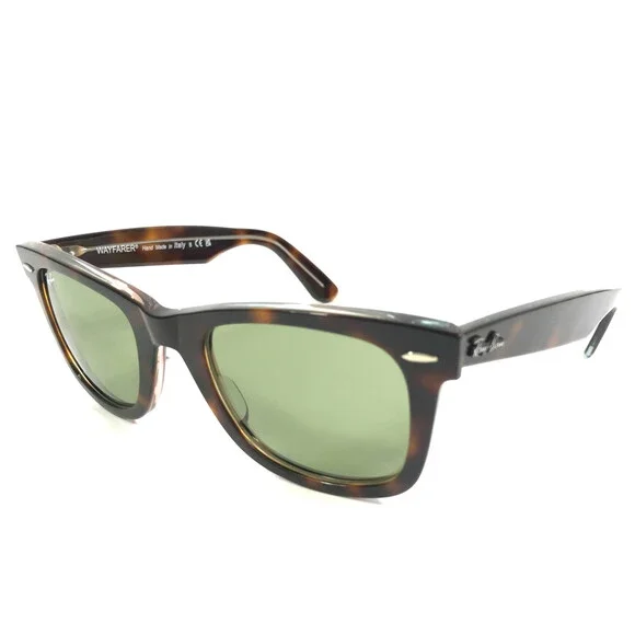 Ray-Ban Sunglasses RB2140 1413/4E WAYFARER Dark Havana on Multicolor Frame 50 mm