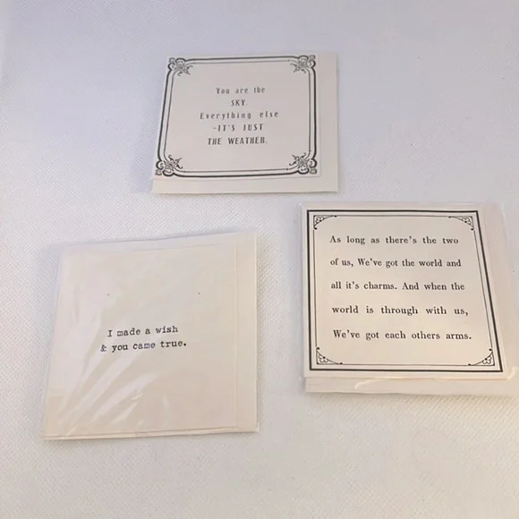 Sugarboo Designs Inc Package of Assorted Love Note Cards - NWT