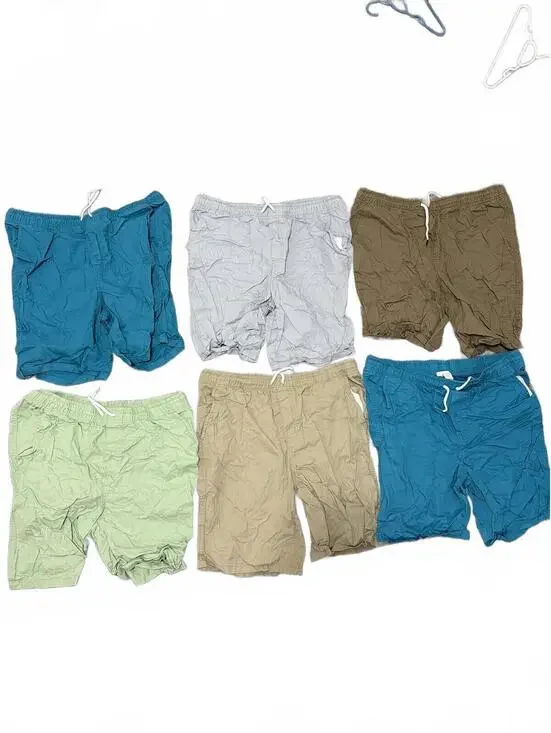 Cat & Jack Boys Twill Pull on Shorts Lot of 6 - XXL Husky
