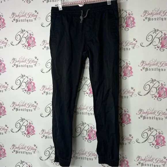 Volcom pants joggers kids Dark Jogger Pants pockets stretch waist