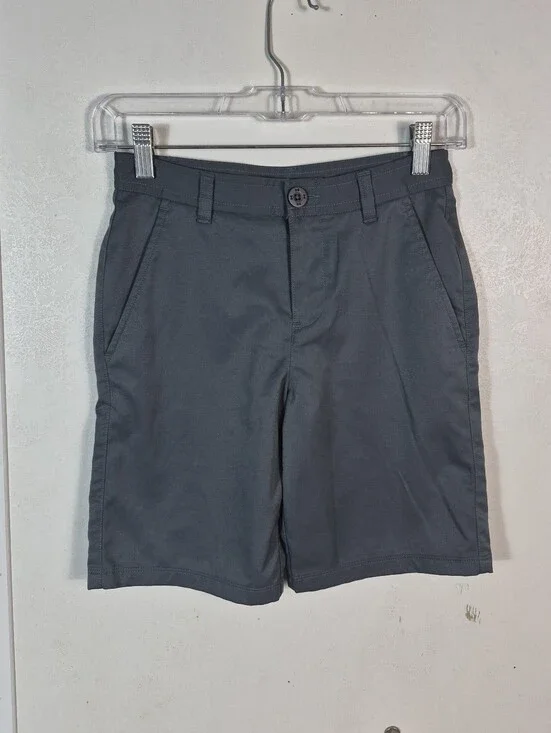 Under Armour Boys Board Short Pitch Gray Size 12