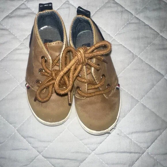 Tommy Hilfiger Ken Chukka boot cognac‎ kids 7