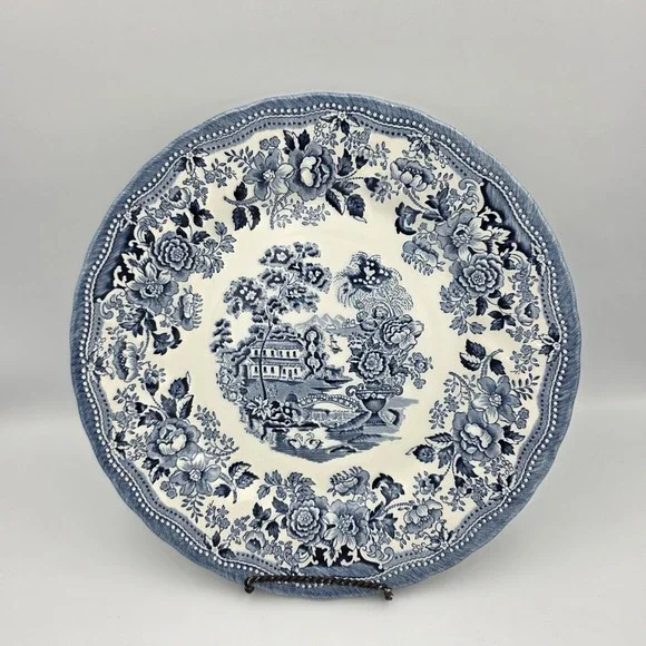 1 Dinner Plate Tonquin Blue by Churchill 10
