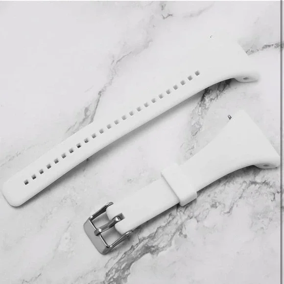 ECSiNG Silicone Watch Strap Compatible with Polar size 22 Fitness Tracker Adjust