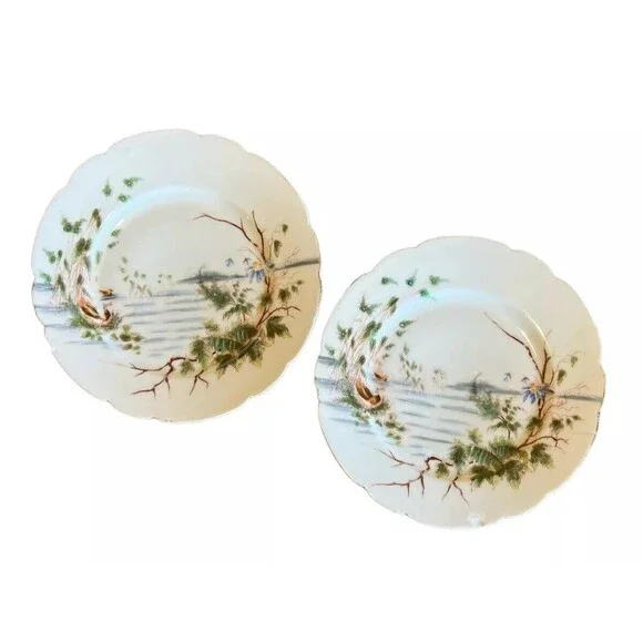 Charles Field Haviland Salad Plates 8 1/2” (Set of 2)
