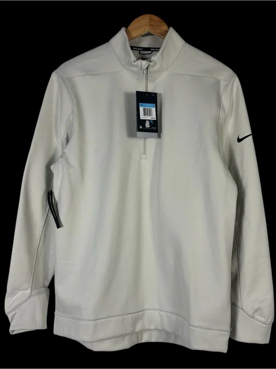 Nike NWT Therma Repel Golf Long Sleeve Outdoor Fleece 1/4 Zip Pullover Men's M