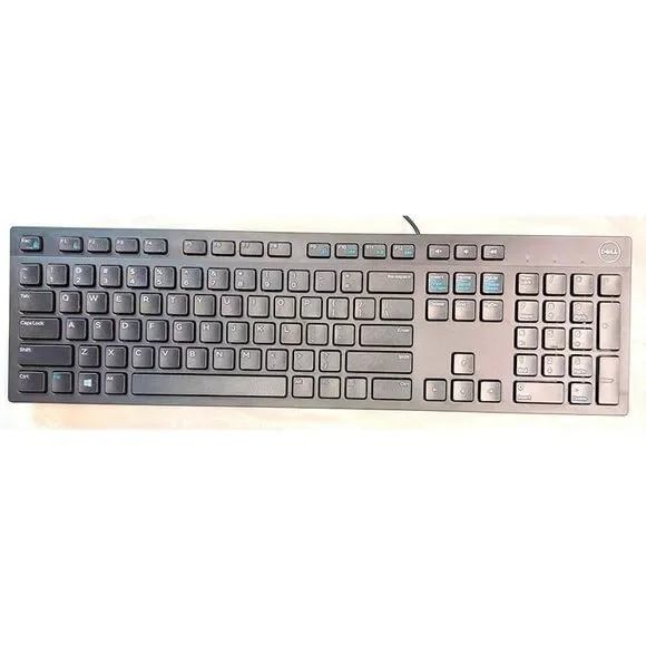 Dell Multimedia Slim Keyboard KB216t, wired USB, New
