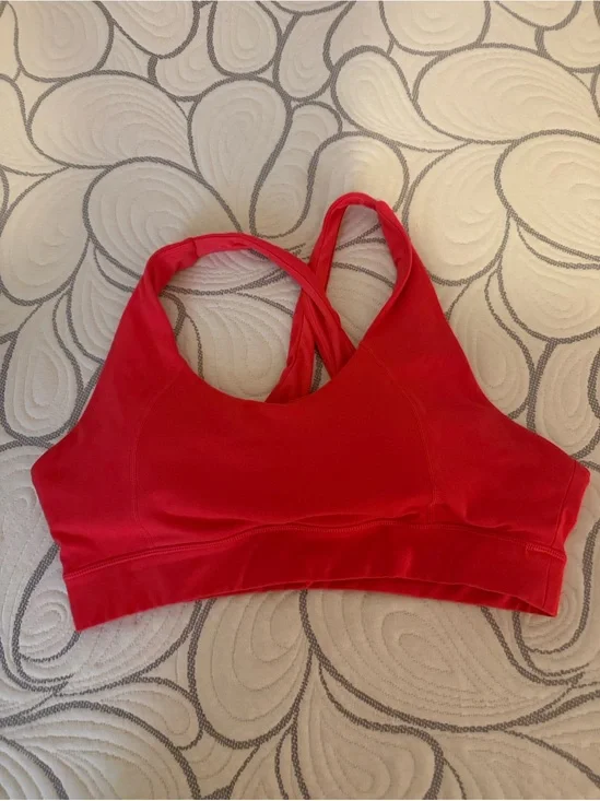 EUC - Red Sports Bra - Women's XL