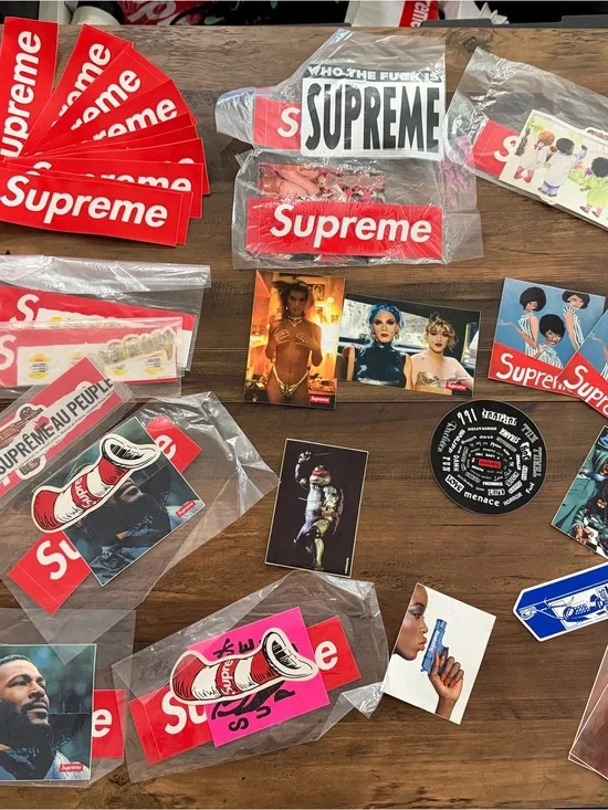 Supreme Sticker Pack - Branded Streetwear Decals