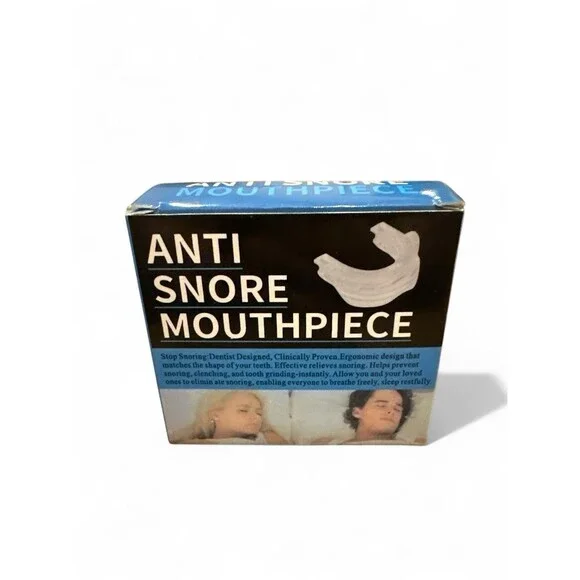 Anti Snore Mouthpiece Sleep Aids Mouth Guards Stop Snoring Adjustable Bruxisms