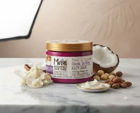 Maui Moisture Heal & Hydrate + Shea Butter Hair Mask 12 oz