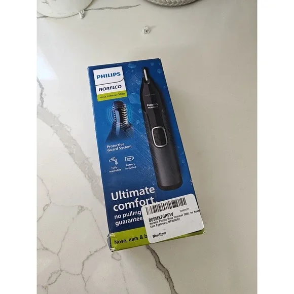 Philips Norelco‎ Nose Ear Eyebrow Trimmer NT3600/62 Washable NEW