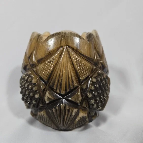 Vintage 1970s Pineapple Sculptural Wax Candle 6