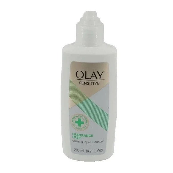 Olay Sensitive Calming Liquid Cleanser Fragrance Free‎ 6.7 fl oz 200 mL New