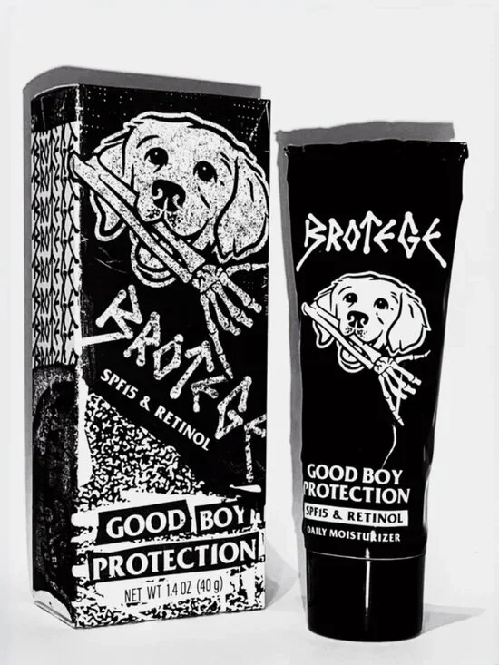 New Brotege Good Boy Protection SPF15 Retinol Daily Moisturizer Sunscreen