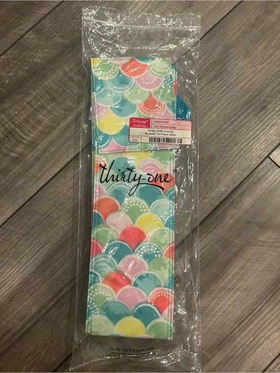 thirty-one Multicolor Scallop Thermal Bottle Tote