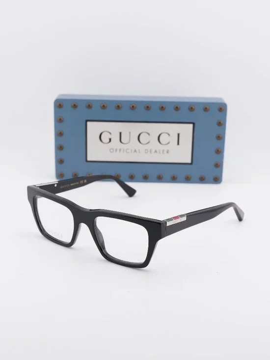 Gucci GG1889O 001 Square Eyeglasses 51mm - Black