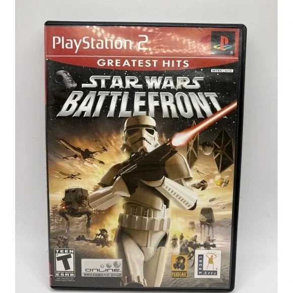 Star Wars: Battlefront (Sony PlayStation 2 PS2, 2004) Complete CIB Tested