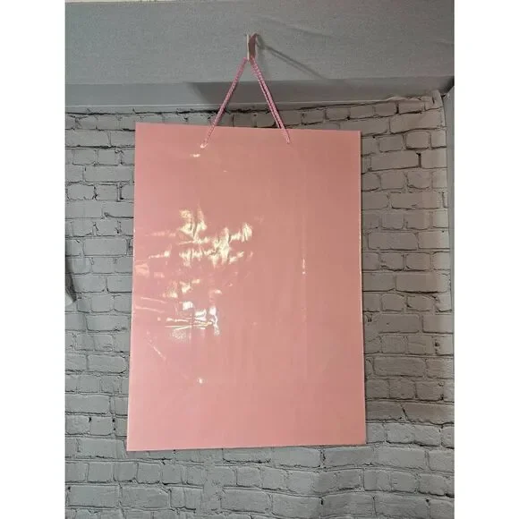 Any 20/$12 Jumbo Solid Pink Party Gift Bag