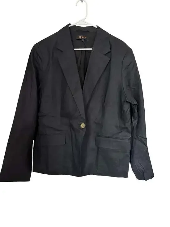 Quince 100% European Linen Blazer XL Old Money Capsule