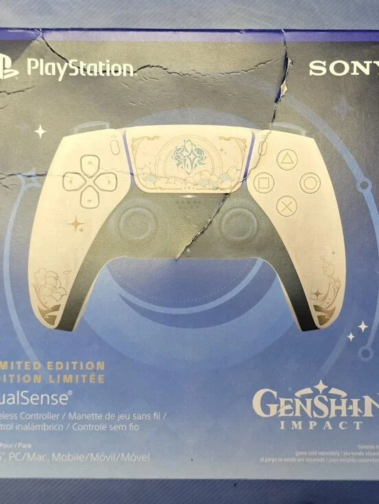 Sony PS5 DualSense Genshin Impact Wireless Controller Limited Edition 2026