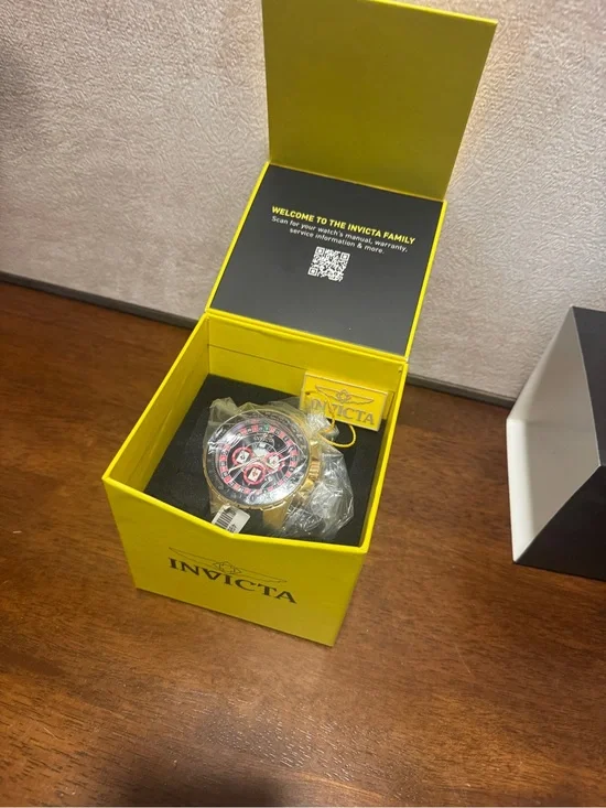 Invicta Aviator Monte Carlo Men's Watch - 50mm. Black (49851) New In Box