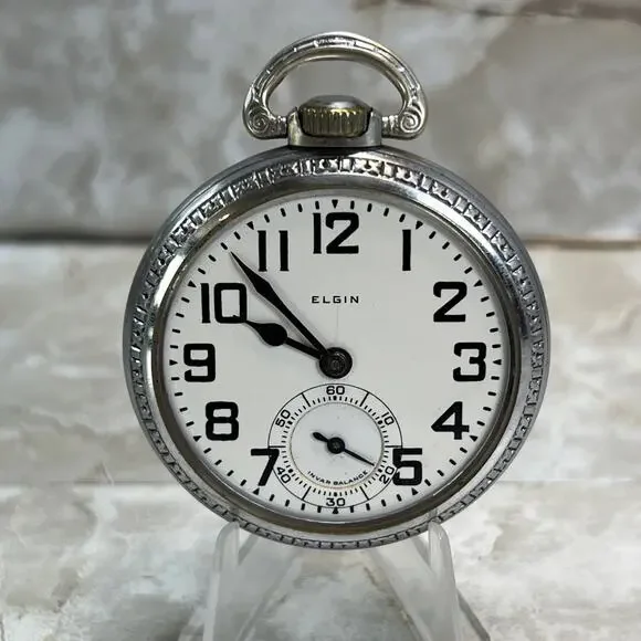 1924 Elgin BW Raymond Grade 472 Model 15 Jewel 21 Size 16s Pocket Watch **READ**