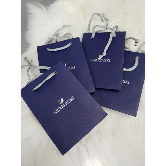 4‎ Authentic SWAROVSKI Empty Gift bag (6