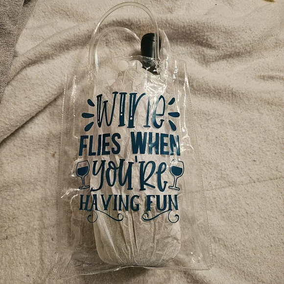 Handmade Beautiful Beacons Wine Flies Clear Gift Bag