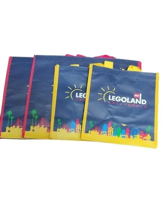 Legoland California Gift Bags, Set of 4:  2x Small + 2x Medium