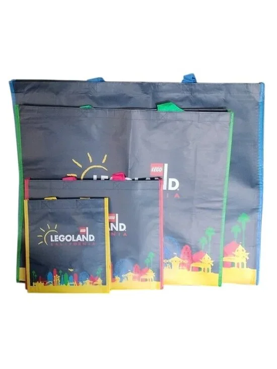 Legoland California Gift Bags, Set of 4:  Small, Medium, Large & Extra Large